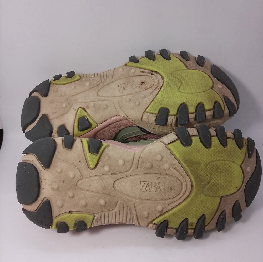 Zara Girls Sneaker Shoes Memory Effect Insoles - Picture 4 of 9